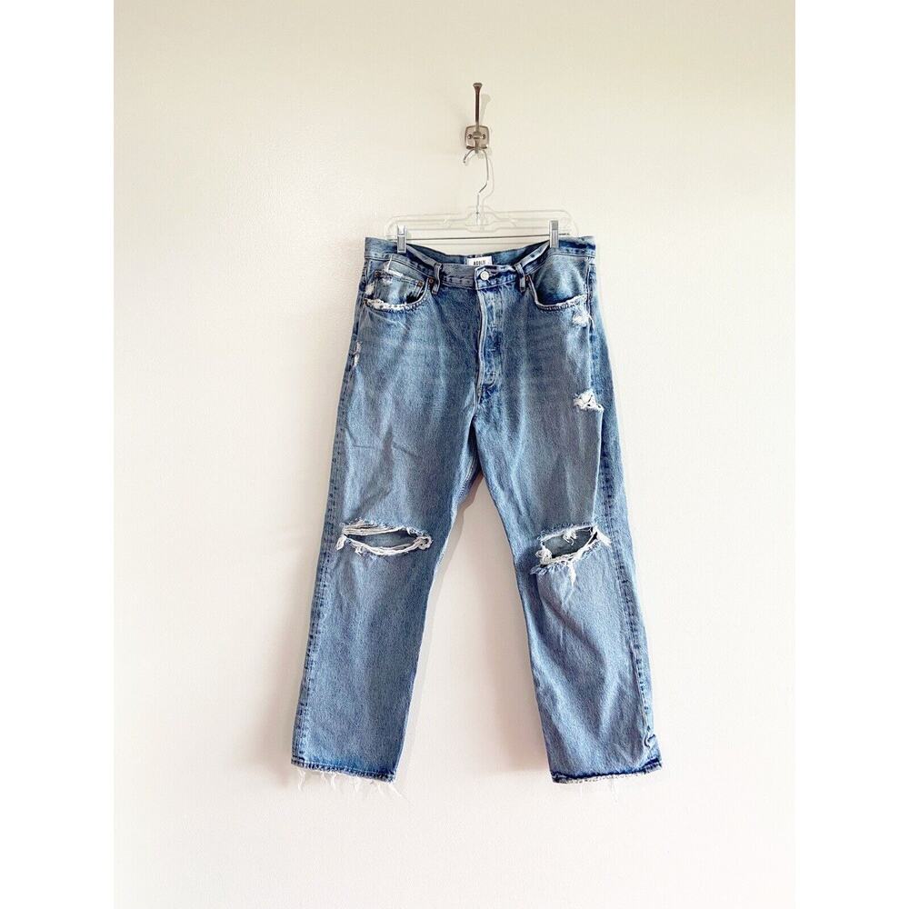 Agolde 90s High Rise Straight Leg Jeans A069D 1206 Isolate 32